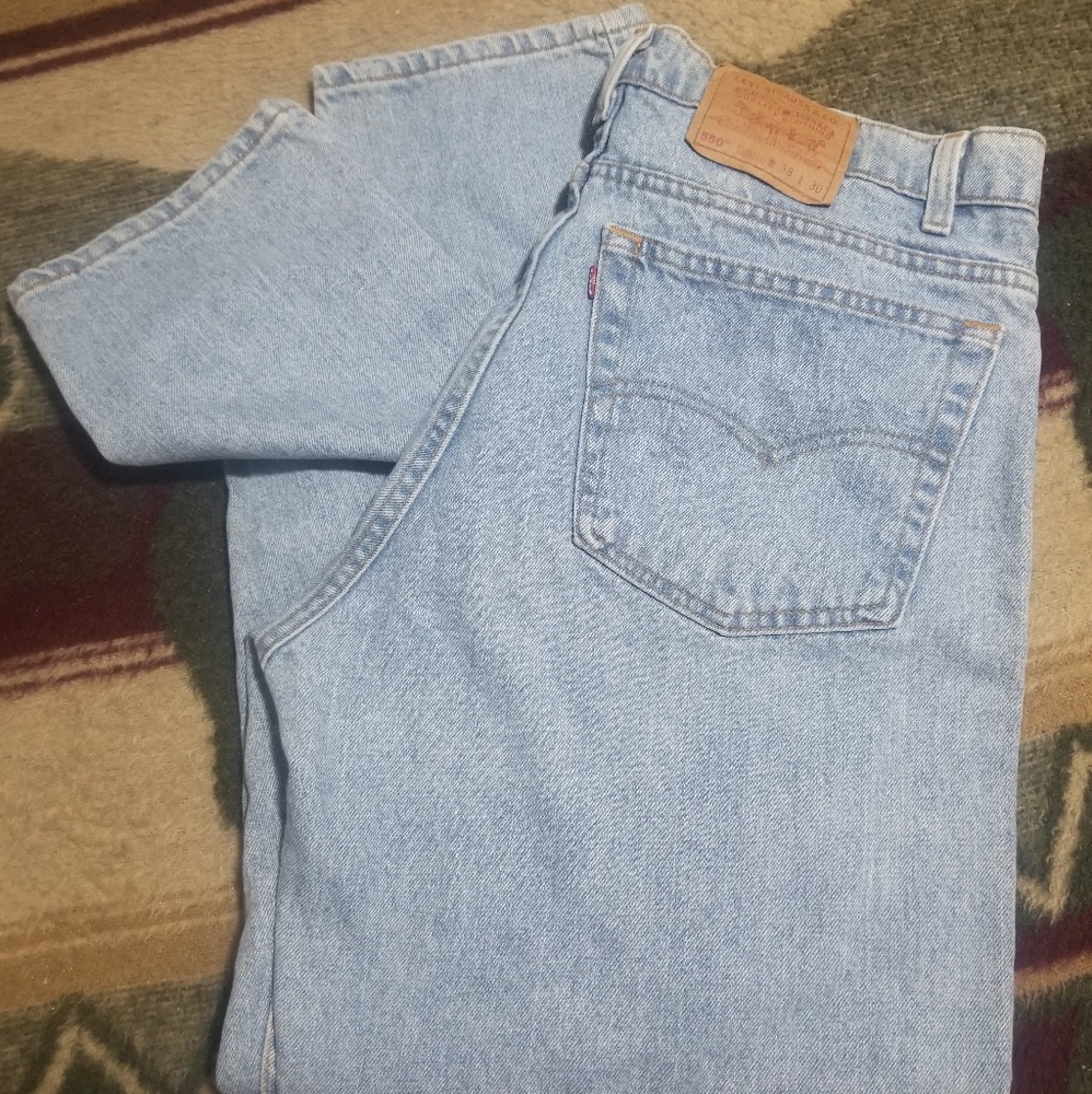 Levi's 550 38x30 Relaxed Fit Tapered Leg Men's